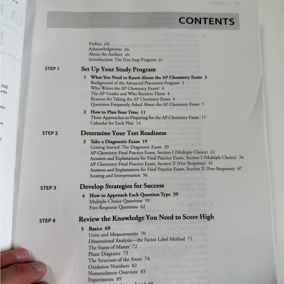 McGraw Hill AP Chemistry 2024 Study Guide test preparation for exam - Picture 4 of 7